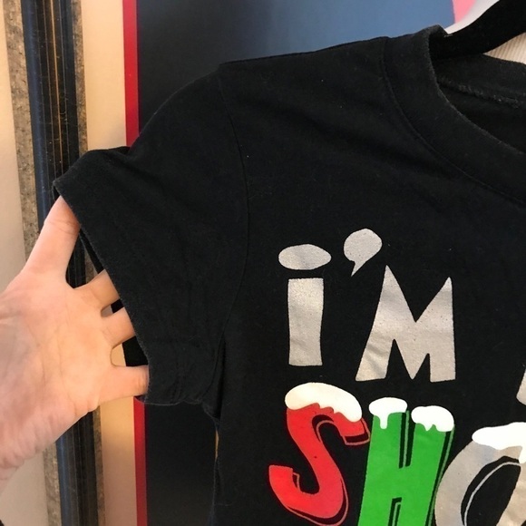 I’m not SHORT I’m ELF SIZE Shirt T-Shirt Sz Small - Picture 3 of 8